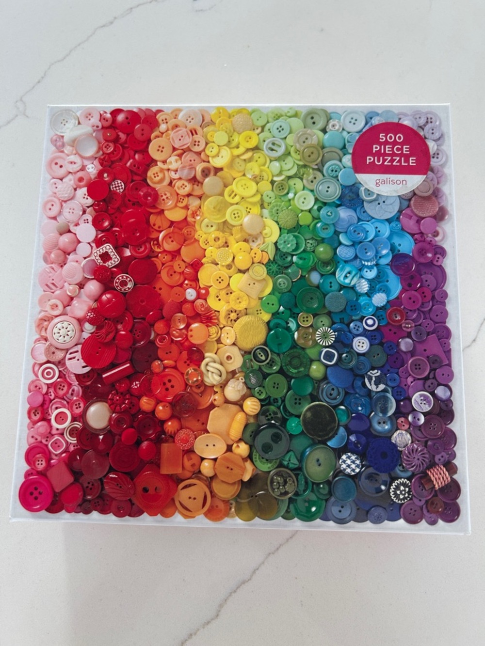 Buttons - Galison 500-Piece Jigsaw Puzzle